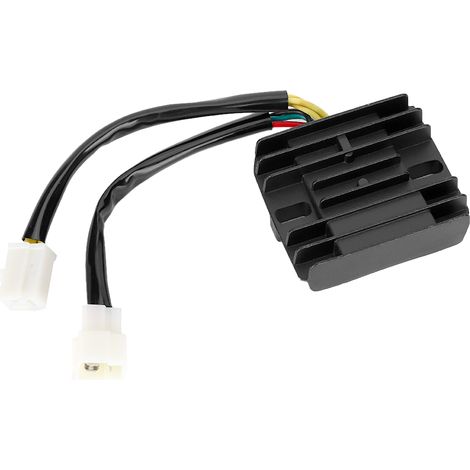 Régulateur de tension redresseur 12V 6 fils pour scooter GY6 50cc 125cc 150cc 200cc 250cc, remplacement fiable, moto, pièce de rechange. (1/3)