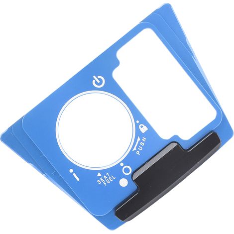 Interrupteur de moto Protection Démarreur Couvercle Décoratif Pour Forza350 NSS350 2018-2022 Bleu (1/5)