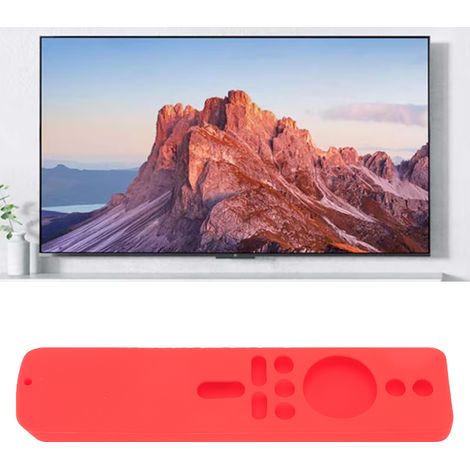 Étui de protection en silicone rouge compatible avec le nouveau boîtier TV Stick 4K Xiaomi (modèle 2022). (1/5)