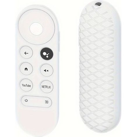 Étui en silicone souple antidérapant, étui de protection pour télécommande Google TV