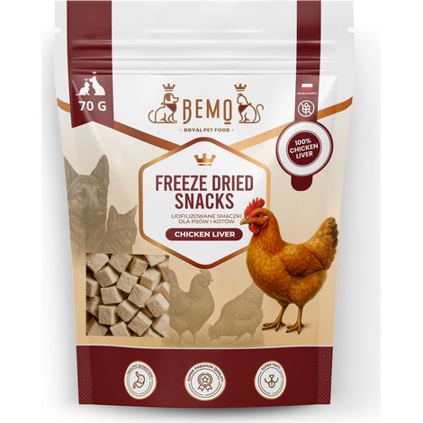 Gefriergetrocknete Fleischsnacks Hühnerleber - gefriergetrocknete Hühnerleber-Snacks