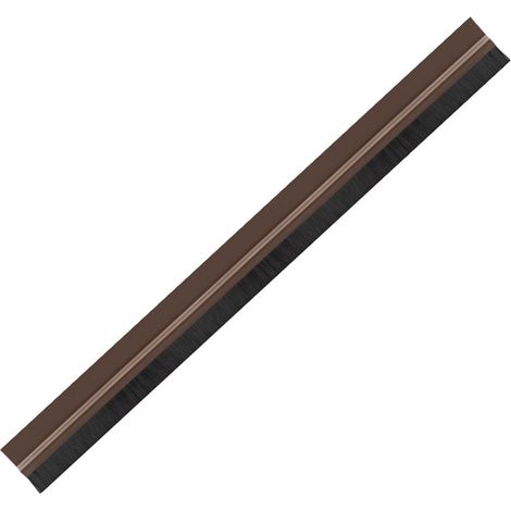 Joint D'Étanchéité Pour Bas De Porte - Bande À Brosse 100 Cm - Étanche À L'Air Et Aux Insectes - Pour Portes Intérieures Et Extérieures - 1 Pièce (1/5)