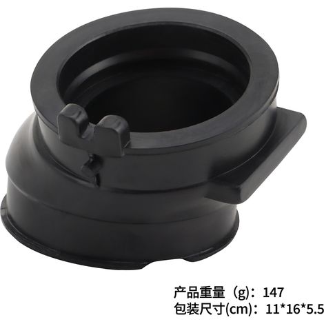 1 set of 2 carburetor intake manifold rubber connectors for CB500 and CB 500S (16211-MY5-600) (1/4)