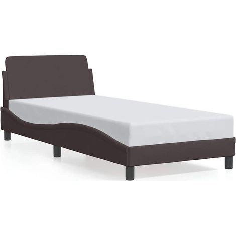 Maison Exclusive - Giroletto Dover Marrone Scuro 90x200 cm Tessuto (1/5)