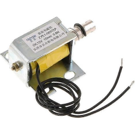 Électrovanne poussoir-tireur 25-26 V 10 mm 0,8 N (1/4)