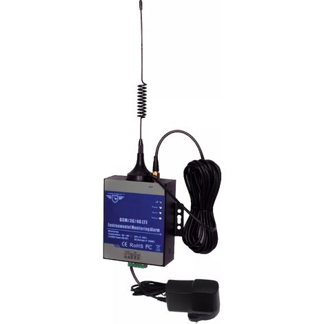 Ultra Secure – Moniteur GSM panne de courant 2G/3G/4G – Alerte locale – Historique – Rapport automatique – Antenne déportée pour réseau optimisé (1/5)