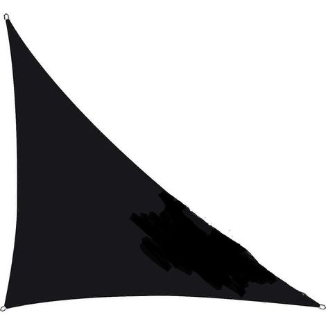 Pare-soleil extérieur d'angle droit, voile d'ombrage résistant aux UV, auvents de terrasse en tissu imperméable, protection solaire pour jardin et balcon, kit de fixation inclus, taille standard, coul (1/5)