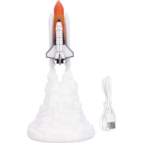 Elegant 3D decorative LED lamp with printed design on a USB base, ideal for the living room (1/5)