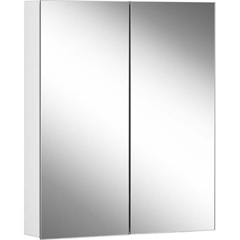 Schneider EASY Armoire de toilette, sans éclairage, 2 portes,