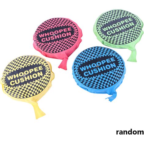 Coussin péteur auto-gonflant couleur aléatoire pour farce et blague (1/5)