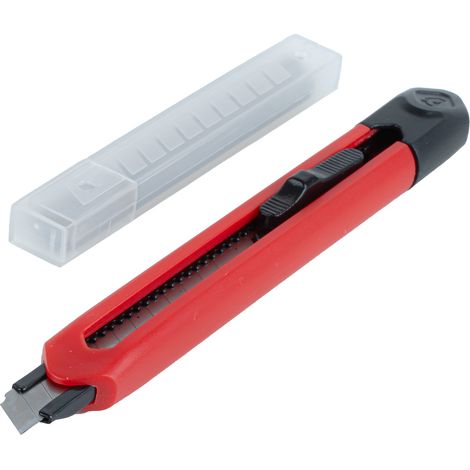 Universalmesser mit einem Satz ABS-Klingen 80x9x0,4mm 1+5 amio-04818 (1/5)