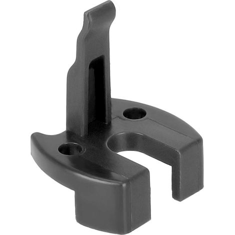 Kunststoffzubehör für den hinteren Kotflügel des F30-Rollers: Rücklichthalterung, Befestigungsclip und Zubehör.
