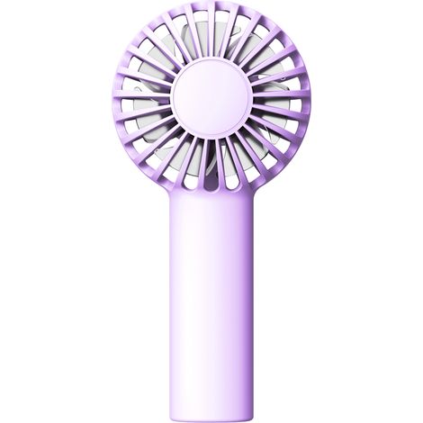 Tragbarer Handventilator, kleiner Kühlventilator für draußen, USB-aufladbar, kabellos, ideal für Sommer, Camping, Wandern und Picknicks