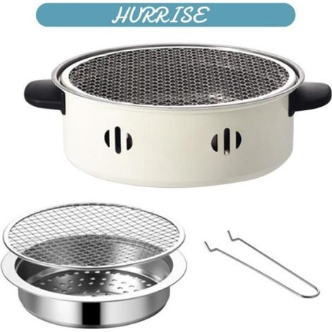 Barbecue à charbon de bois, polyvalent, résistant à la déformation, portable, pour camping intérieur et extérieur (1/4)