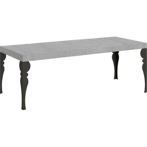 Tavolo Allungabile 160/264x90x77 cm Paxon Premium Cemento (1/4)