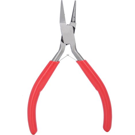 Pinces à bijoux DIY en acier haute teneur en carbone, poignée antidérapante pour la création artisanale (1/5)