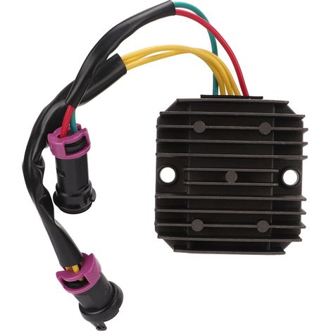 Régulateur-redresseur de tension 12 V pour moto/quad, en alliage d'aluminium, de remplacement pour Jianshe JS400 (1/5)