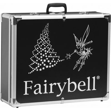 [GEBRAUCHT] B-Ware Fairybell Flight Case Koffer Robuste Transportbox Weihnachtsbaum Weiß Kunststoff