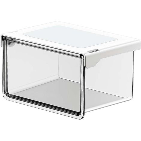 Organiseur de tiroir pour salle de bain Grand format empilable transparent Organisateur sous l'évier pour maison, cuisine, école, bureaux, camping-car, cosmétiques, papeterie, chaussettes (1/5)
