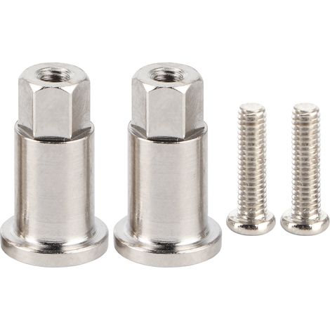 2 Pièces Essieu Avant Métallique pour Voiture RC WPL D12, Pièces Détachées et Accessoires de Modification (1/5)