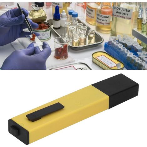 royaluxe -Test de pH, stylo de test de mesure du pH, stylo de test de qualité de l'eau, kit de test de pH numérique, stylo de test de pH de poche pour aquariums d'eau potable à domicile, piscines (1/5)