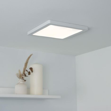 CCT LED Ein-Aufbaustrahler eckig weiss 3000/4000/6000K - Ausführung: 18W 217x217mm (1/5)