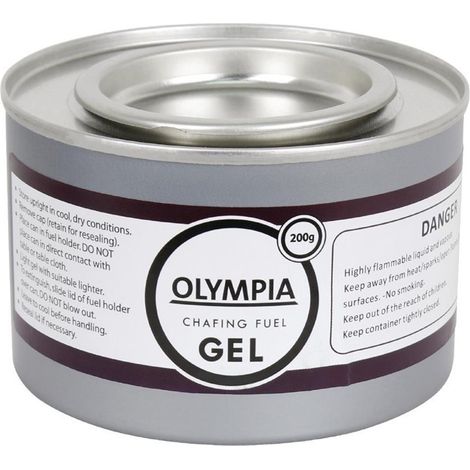 Gel combustible pour chauffe-plat 2h x 12 - Ref CE241 - Olympia