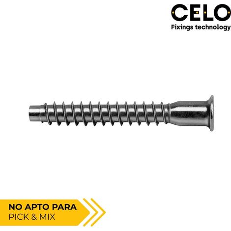 Celo Viti esagonali finitura metallica 50 mm 250 pz