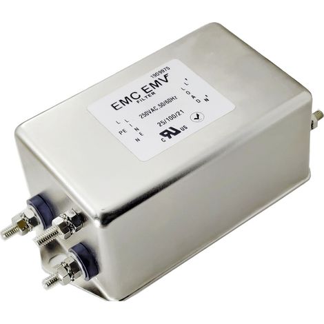 Netzfilter zur Unterdrückung elektromagnetischer Störungen EN2020-20-S 20A