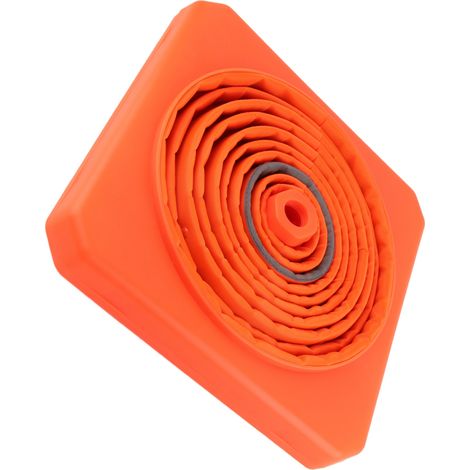 Cône de signalisation pliable et réfléchissant 70x29x29cm (1/5)