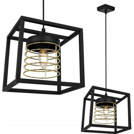 LOFT HÄNGELAMPE MODERN CAGE