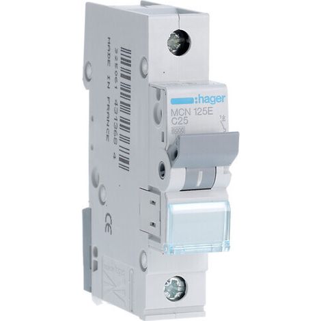 HAGER Leitungsschutzschalter C25A MCN125E 1-PHASIG