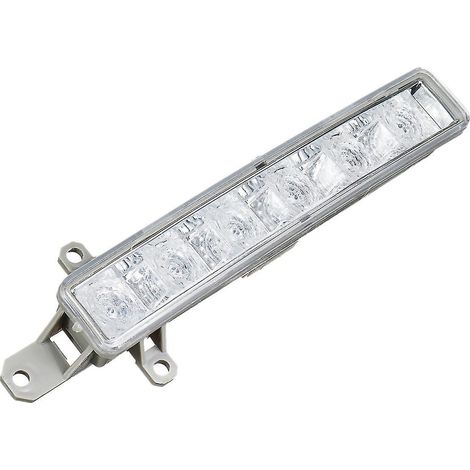 Feux de jour à 6 LED 6000K transparents pour voiture C1 2006-2017 et C3 2015-2016 (réf. 9677409380) (1/4)