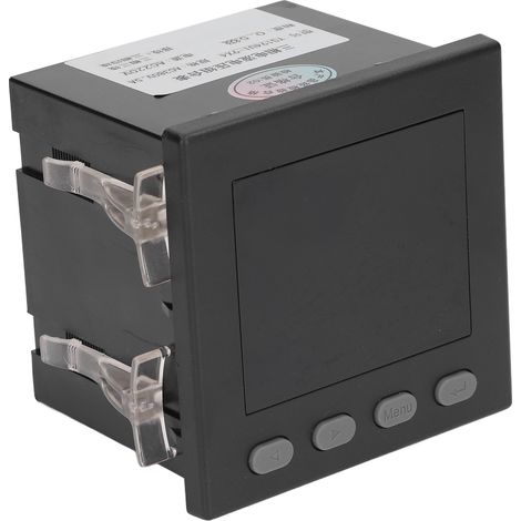 Ampèremètre-voltmètre triphasé AC220V, testeur de tension et de courant à affichage numérique pour équipements de machines (1/5)