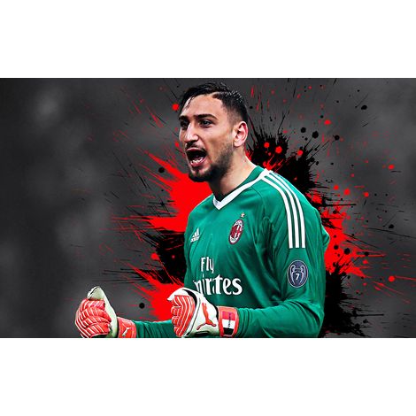Papier peint panoramique Football - Joueur de Foot - 130 cm x 81 cm (1/2)