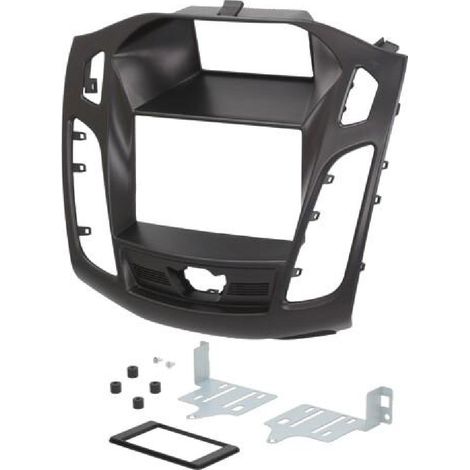 Kit Facade Autoradio KA282A Ccompatible avec Ford Focus ap11 - noir