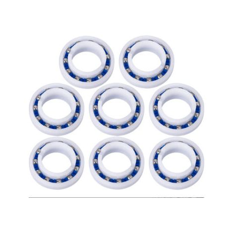 Lot de 8 roulements à Billes adaptables pour Roue de Polaris 280 180 Robot Nettoyeur de Piscine C60 C-60 (1/5)