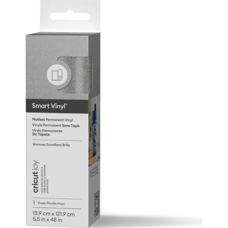 CRICUT SMART VINYL PERMANENT JOY 14X122CM 1 SHEET (SILVER)