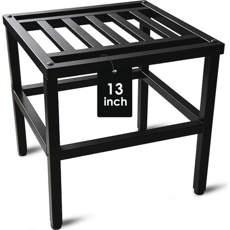 Support en métal robuste pour plantes d'intérieur et d'extérieur, Support de 13 pouces pour plantes de grande taille, Support en fer forgé haut pour pot de fleurs, Étagère de présentation (1/5)