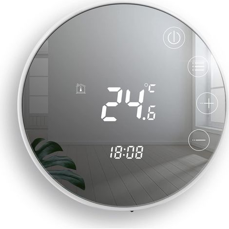 Thermostats intelligents Thermostat d'ambiance Thermostats WiFi Thermostat pour Le Chauffage de l'eau Chauffage au Sol Compatible avec 3A TGR86 (1/5)