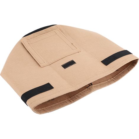 Sac de plantation pour pommes de terre et tomates Jardinext - Sacs de culture de légumes en tissu non tissé, 30x35cm, 310g - 2 unités couleur Brown (1/5)