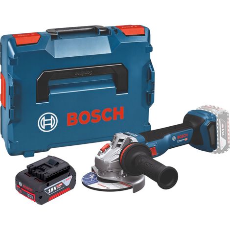 Bosch GWS 18V-11 Professional Meuleuse angulaire sans fil 18 V 125 mm Brushless + L-Boxx ( 06019N4102 ) - sans batterie, sans chargeur (1/5)