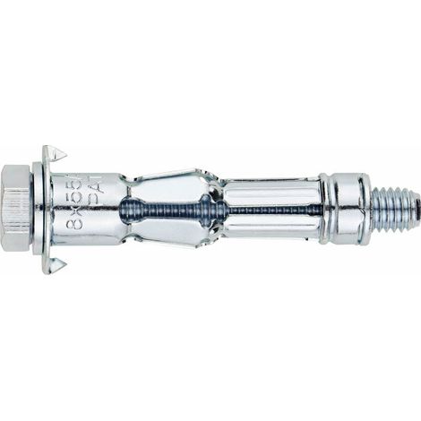 100 chevilles Indemoll matériaux creux, vis à tête hexagonale M8 x 55 mm - INHE855 - Index (1/2)