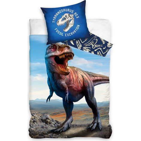 Ropa de cama Jurassic World T-REX 140X200