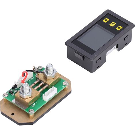 Compteur Électrique Numérique LCD Couleur Tension Courant Température Multimètre avec Communication (1/5)