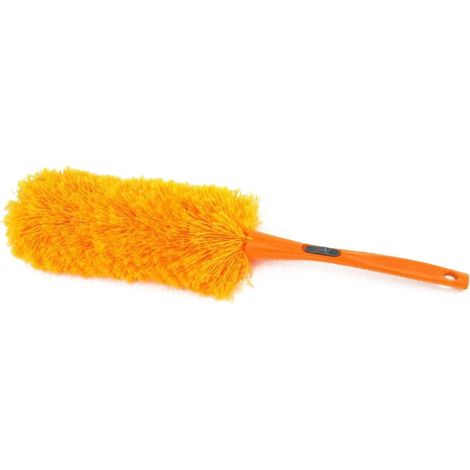Plumeau en microfibre pour voiture – Brosse de nettoyage domestique  – Brosse à poussière réutilisable avec poignée confortable – Plumeau pliable pour le nettoyage de voiture domestique (1/5)
