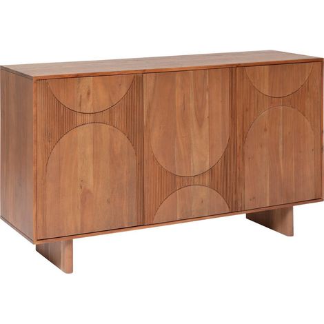 3-türiges Sideboard Nanda Akazie braun 150x90,5cm - Atmosphera créateur d'intérieur
