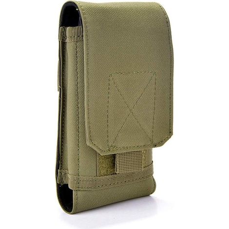 Adapté aux clips de ceinture résistants, avec un étui de protection doublé de tissu doux pour smartphones et équipements essentiels. (1/2)