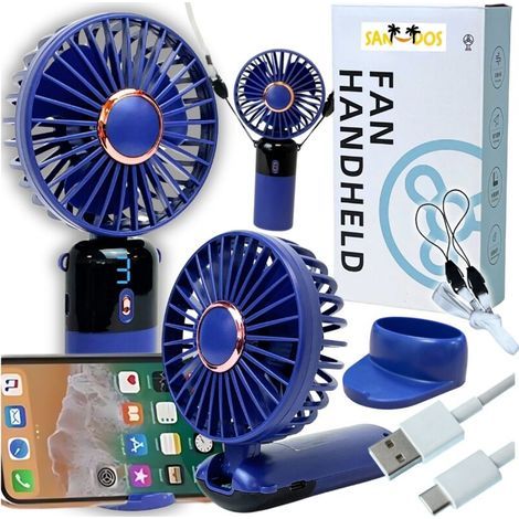 Mini ventilateur portable avec support USB (1/5)