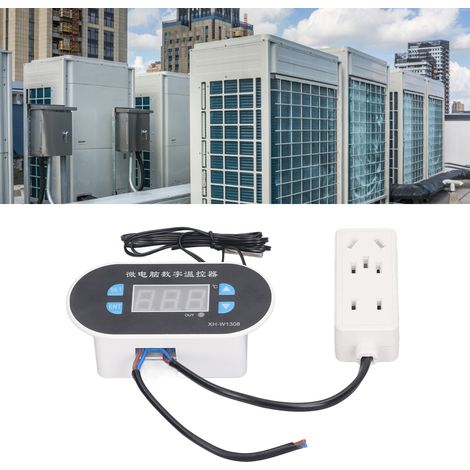 Digitaler Temperaturregler mit Temperaturschalter, 110–220 V, wasserdichter Sonde, Temperaturregelbereich -55 bis 120 °C (1/5)